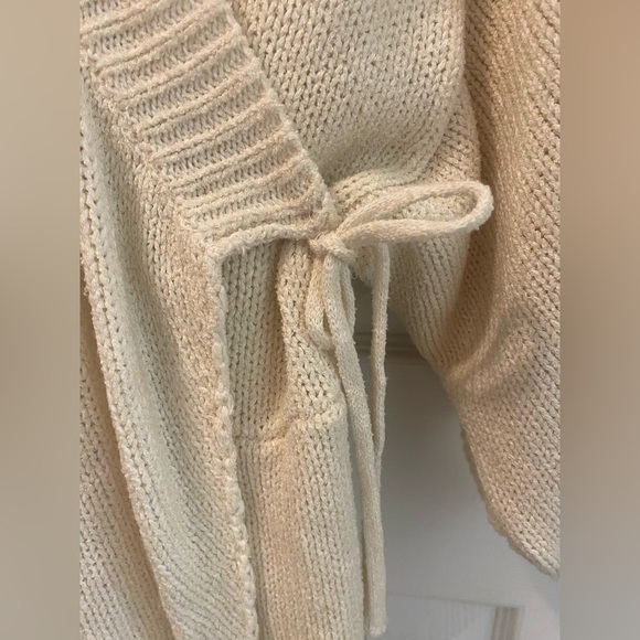 NWOT | Zulu & Zephyr | Awoken Knit Romper| Wrap Playsuit | Cream | S - Picture 7 of 13